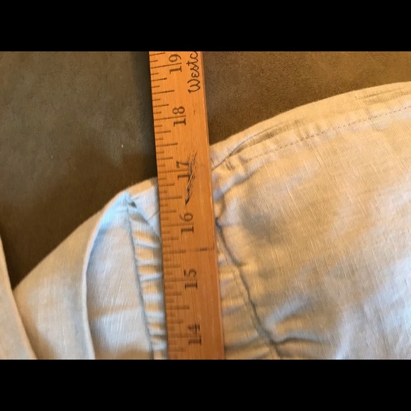 Jjill linen elastic waist size m pants - Picture 4 of 7